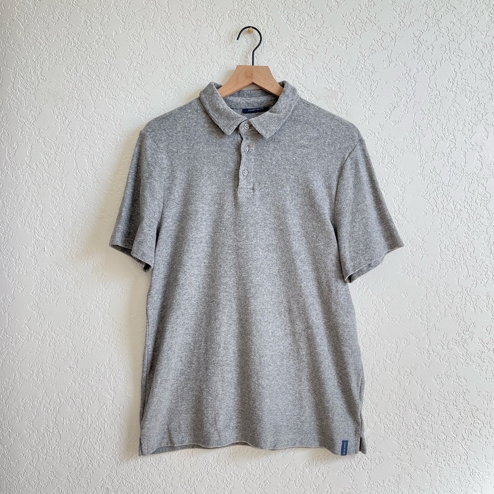 Perry Ellis terry short sleeve polo
